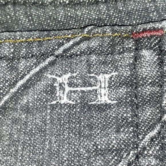 Tory Burch Habitual Blackout‎ Straight Leg Jeans 28 - Picture 8 of 11